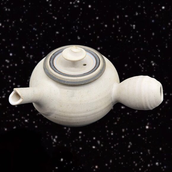 Tonala Talavera Pottery Teapot With Pianted Bird Marked Folk Art Pottery 6”T 4”W - Picture 10 of 16